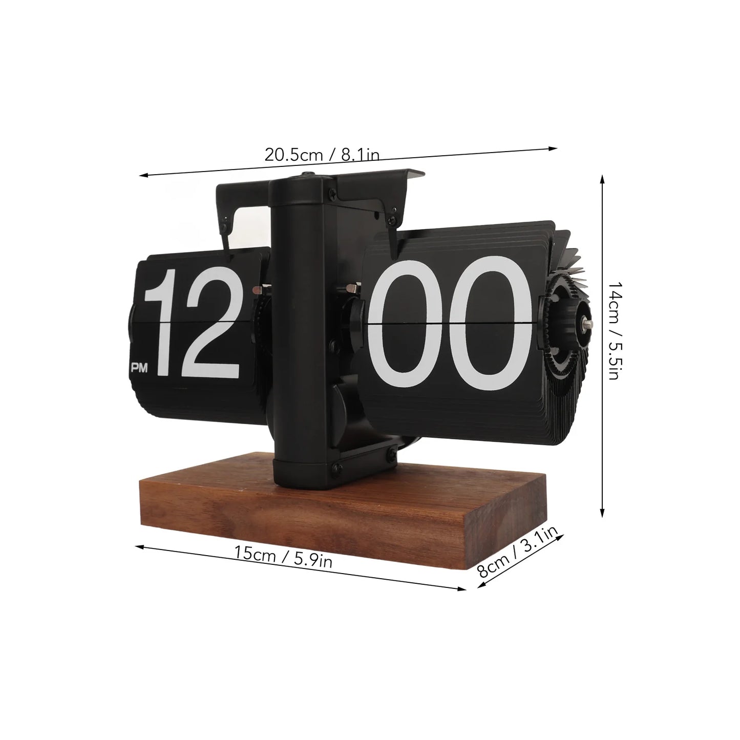 Digital Flip Down Clock Retro Automatic