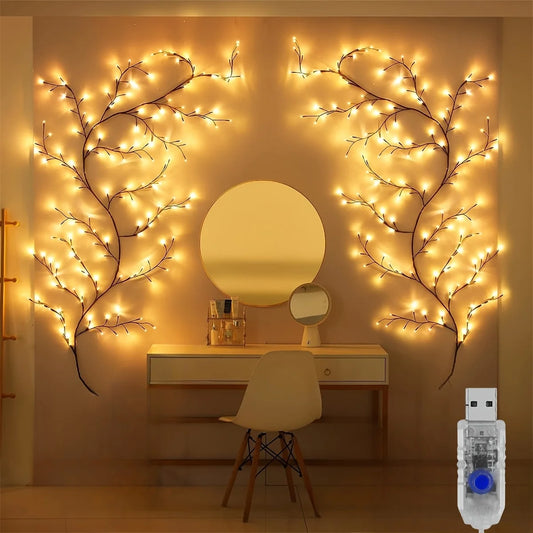 LEDS Bendable Willow Vine Lights